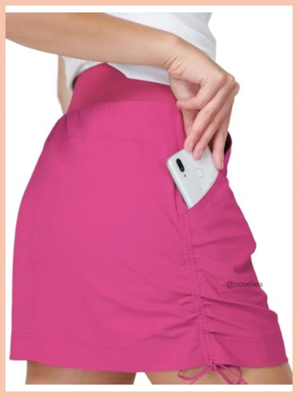 Women's Quick Dry Golf Skort Tummy Control with Pockets